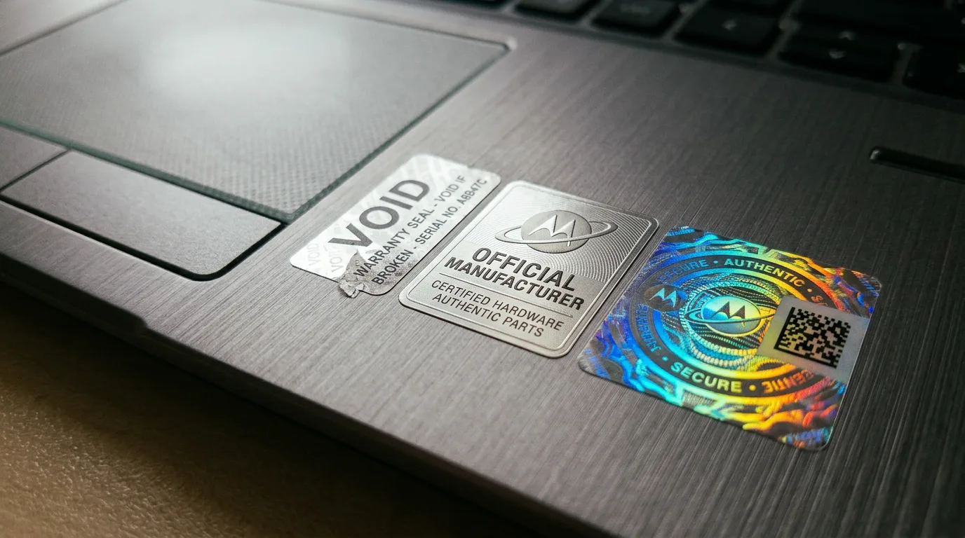 Etiqueta Void: as 4 Variações e Onde Usar Cada Uma
