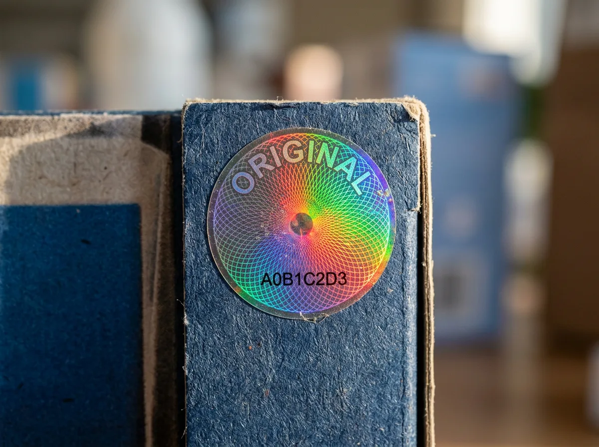 Etiqueta Holográfica de Segurança — foto 1