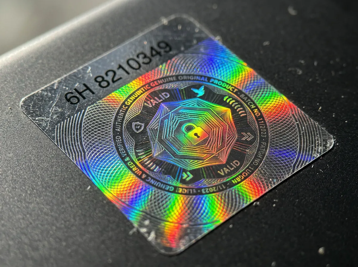 Etiqueta Holográfica de Segurança — foto 2