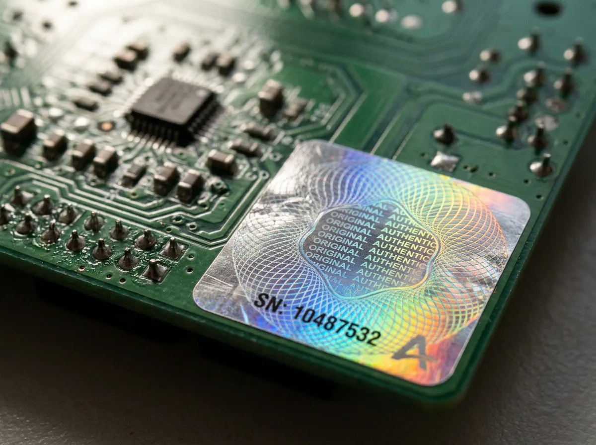 Etiqueta Holográfica de Segurança — produto Adesiva