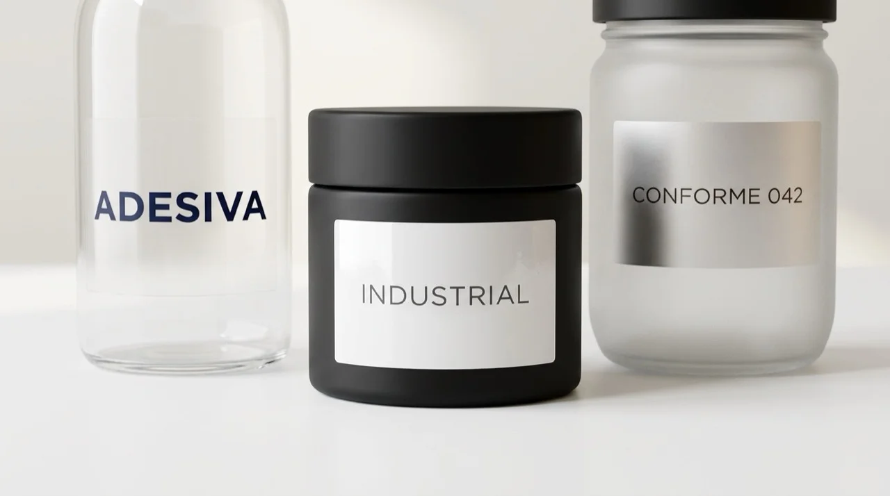 Etiqueta de Vinil Personalizada — produto Adesiva