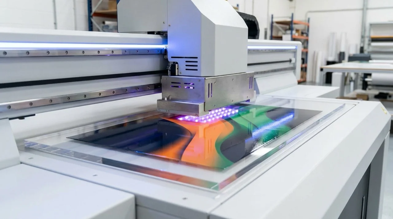 Impressão UV — Tecnologia de Alta Resolução — produto Adesiva